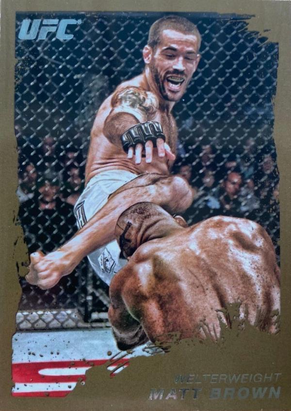 Matt Brown [Gold] #134