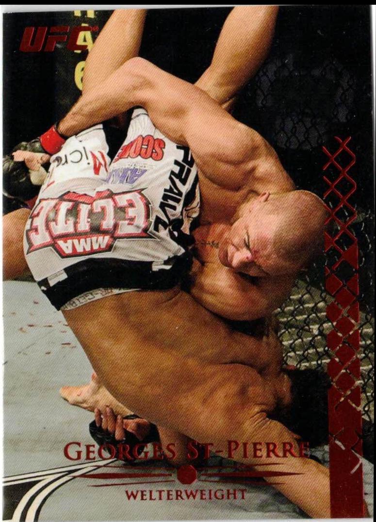 Georges St Pierre [Red] #100