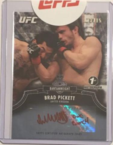 Brad Pickett [Red] #A-BP
