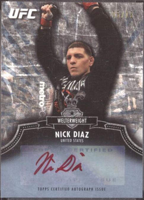 Nick Diaz [Red] #A-ND