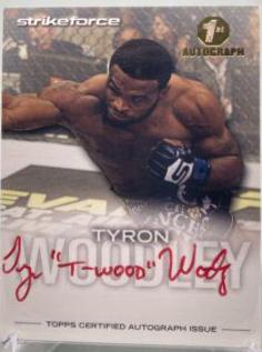 Tyron Woodley [Red Ink] #FA-TW