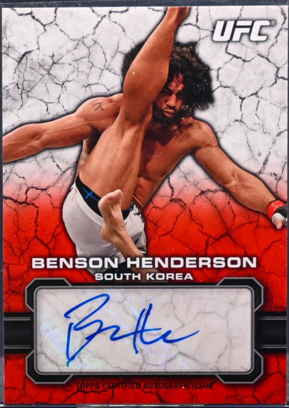 Benson Henderson [Red] #FA-BH