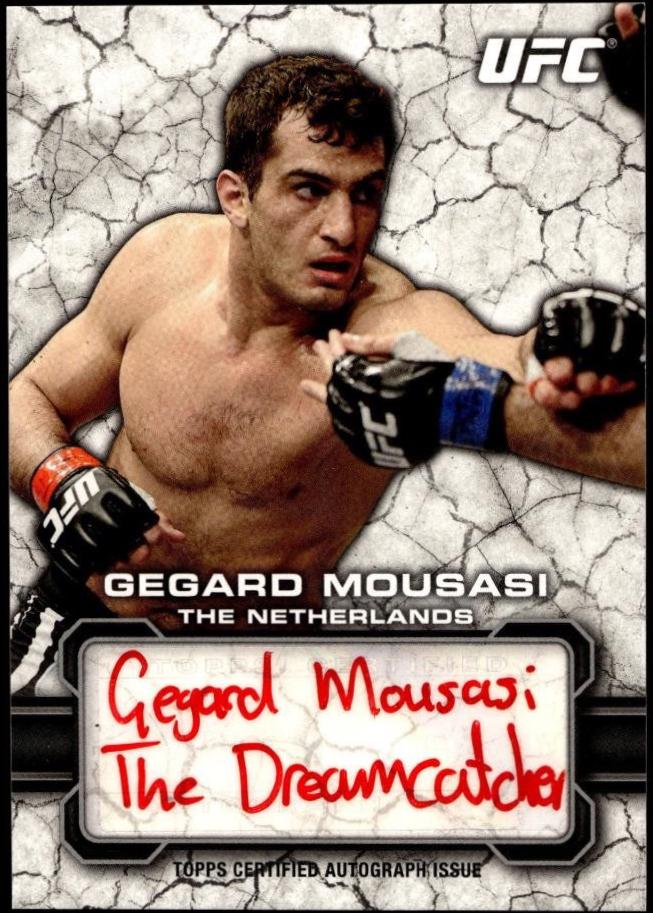 Gegard Mousasi [Red Ink] #FA-GM