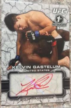 Kelvin Gastelum [Red Ink] #FA-KG