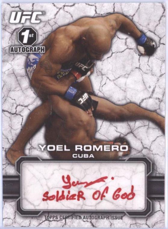 Yoel Romero [Red Ink] #FA-YR