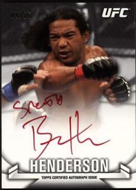 Benson Henderson [Red Ink Nickname] #KA-BH