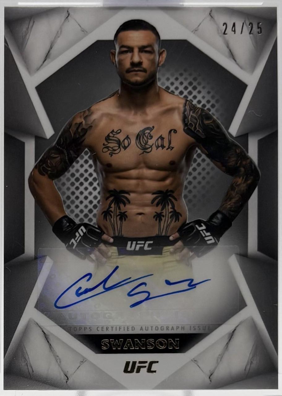 Cub Swanson [Silver] #STS-CSW