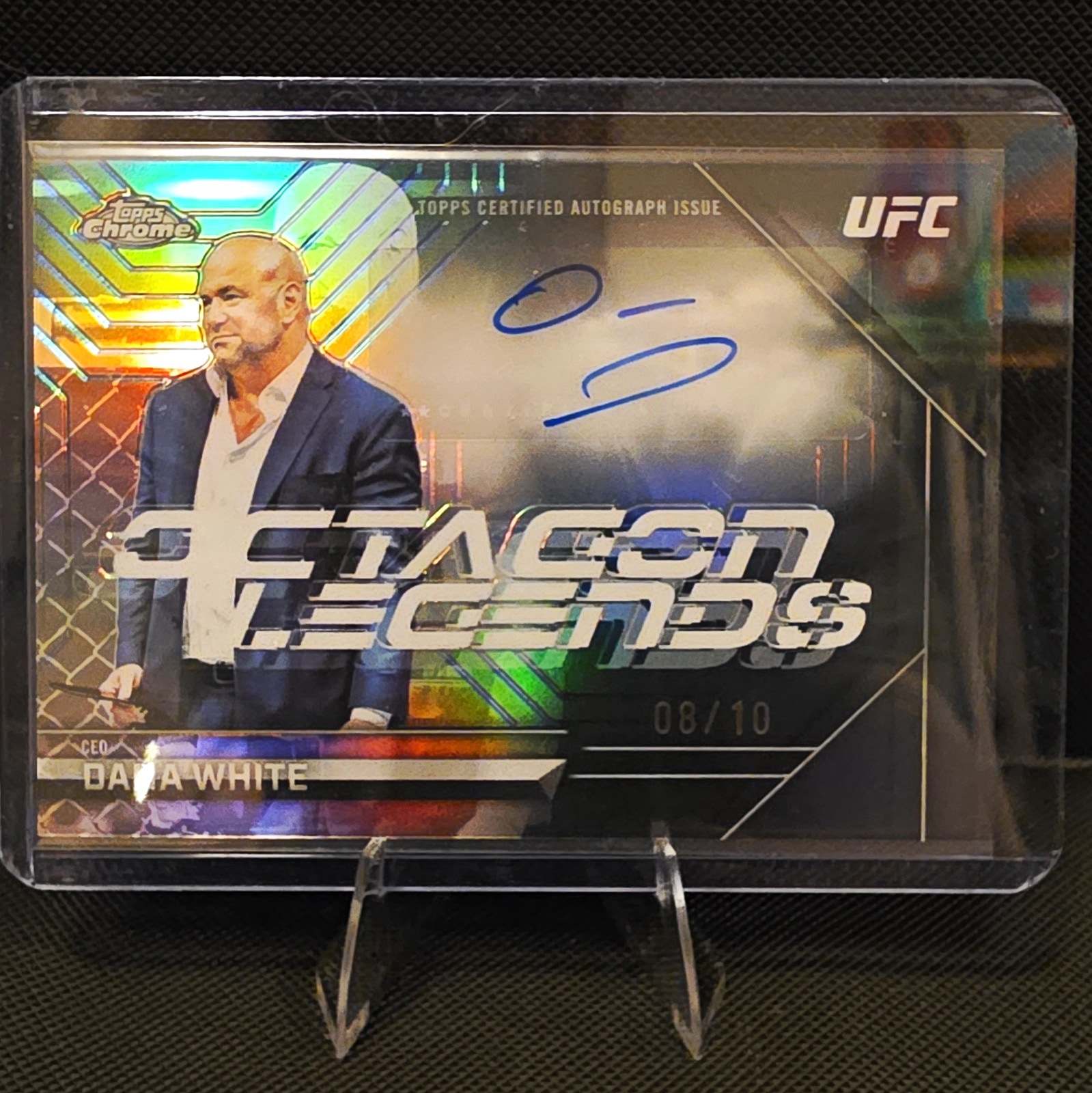 Dana White [Black Refractor] #OLA-DW