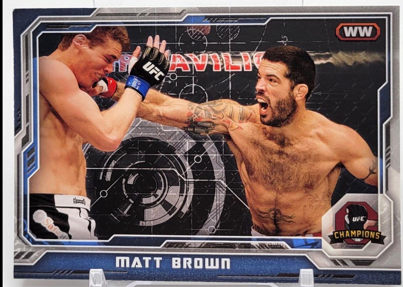 Matt Brown [Blue] #109