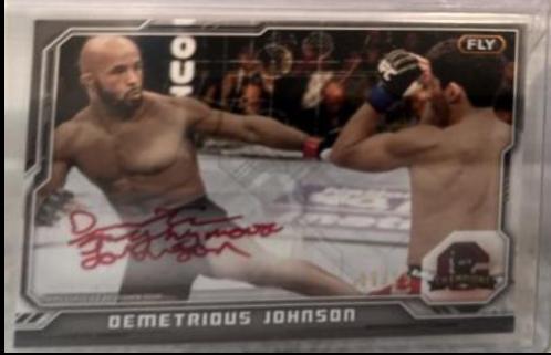 Demetrious Johnson [Red Ink] #CFA-DJ