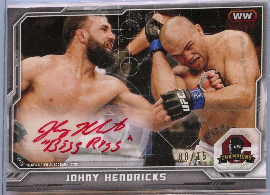 Johny Hendricks [Red Ink] #CFA-JH