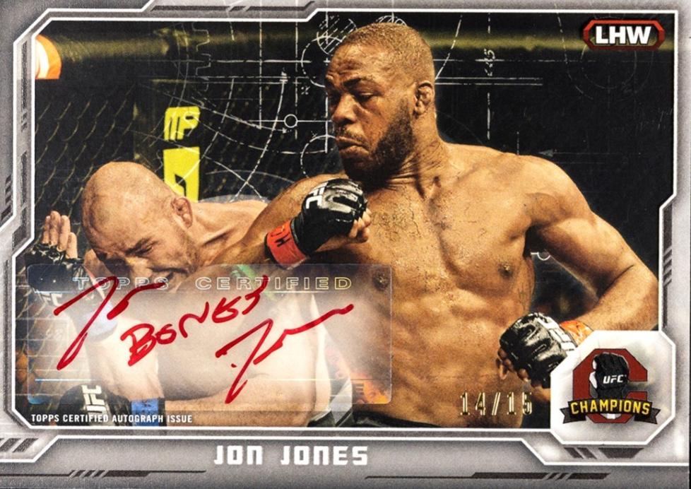 Jon Jones [Red Ink] #CFA-JJ