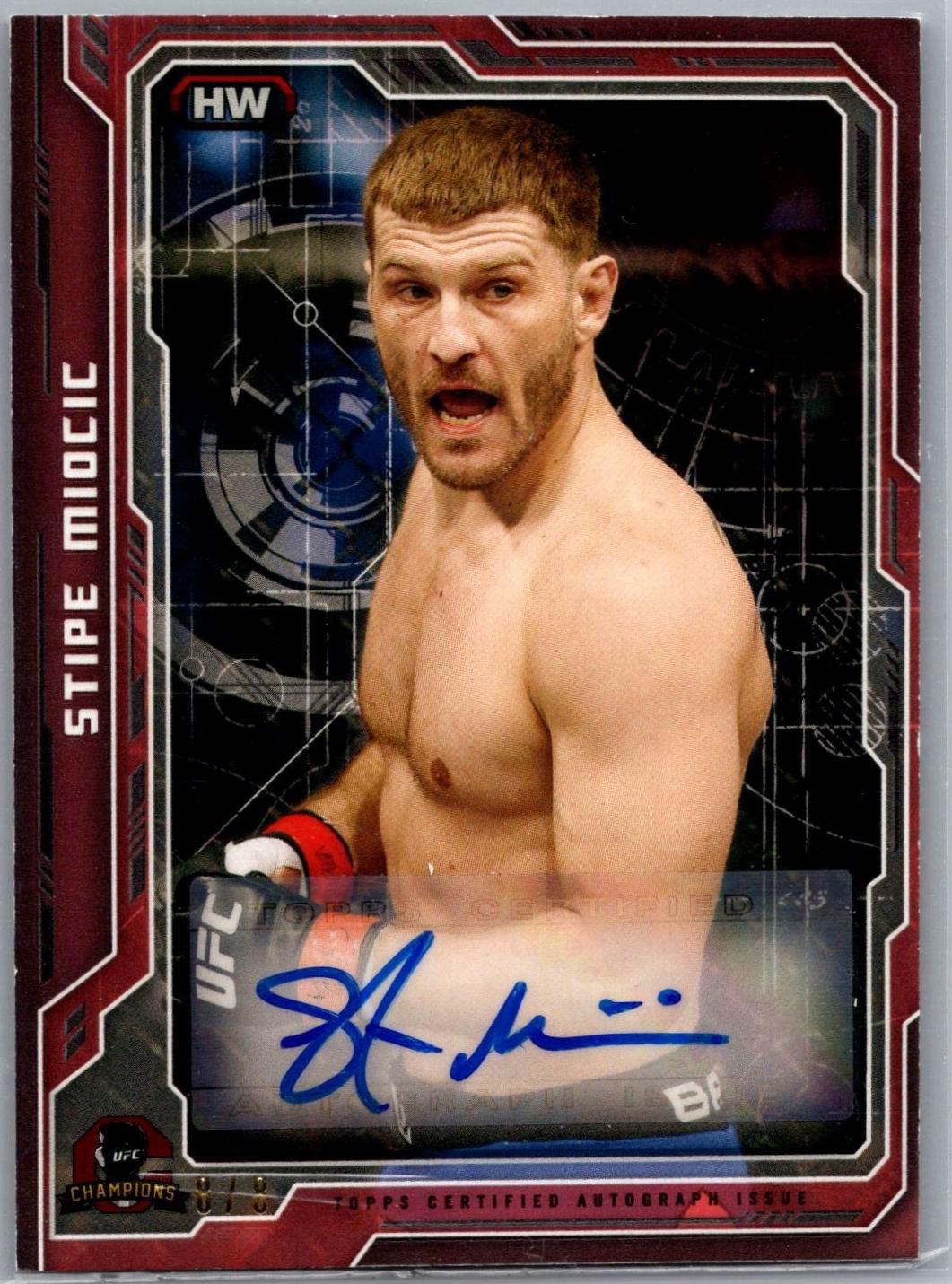 Stipe Miocic [Red] #CFA-SM