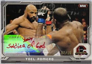 Yoel Romero [Red Ink] #CFA-YR