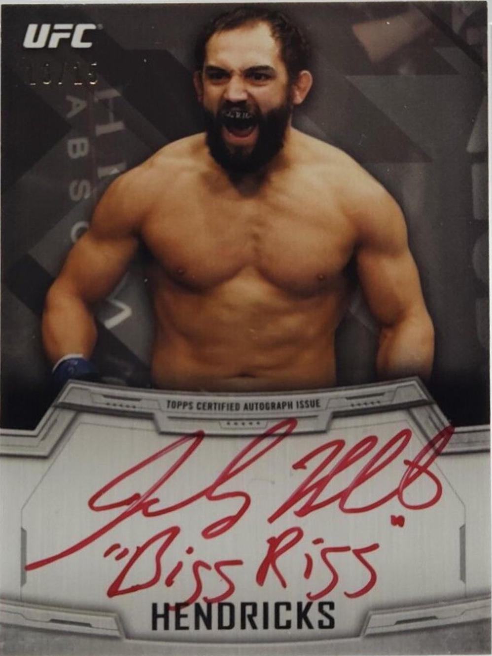 Johny Hendricks [Red Ink] #KA-JH