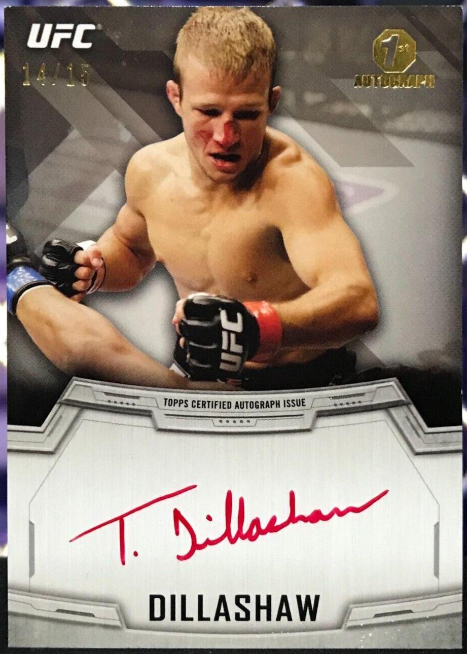 TJ Dillashaw [Red Ink] #KA-TD