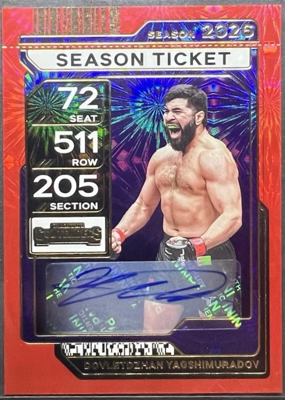 Dovletdzhan Yagshimuradov [Championship Ticket Signature] #12