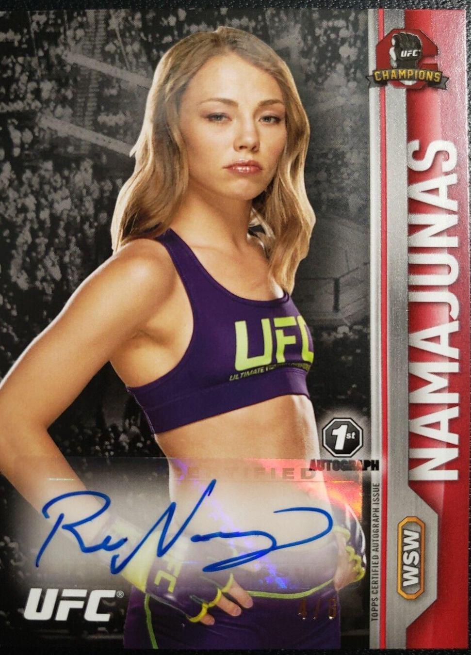 Rose Namajunas [Red] #FA-RN