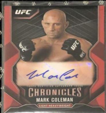 Mark Coleman [Red] #CA-MC