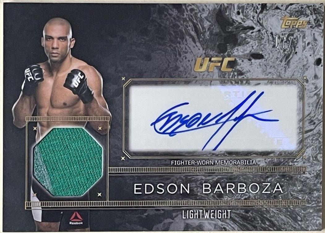 Edson Barboza [Silver] #TCAR-EB