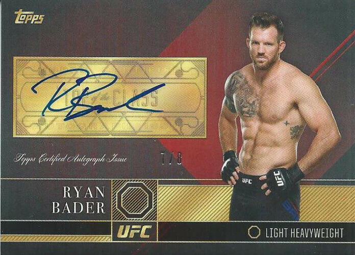 Ryan Bader [Red] #TCA-RBA
