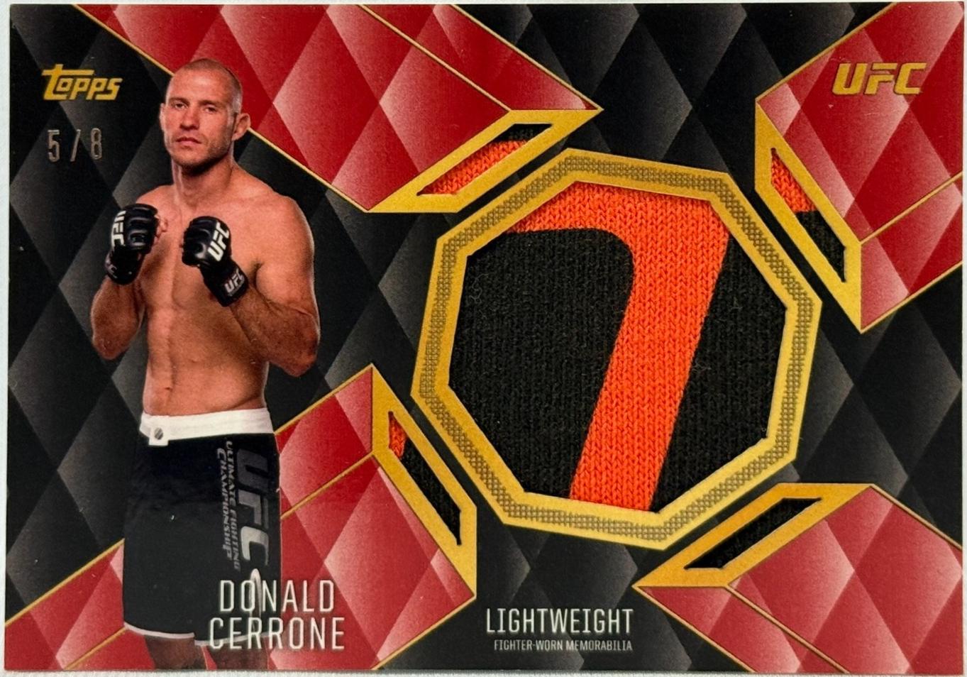 Donald Cerrone [Red] #TCR-DC