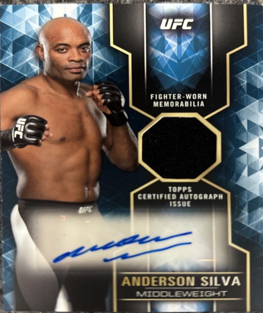 Anderson Silva [Blue] #KAR-ASI