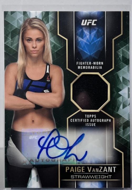 Paige VanZant [Green] #KAR-PV