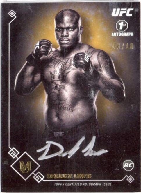 Derrick Lewis [Gold] #MA-DL