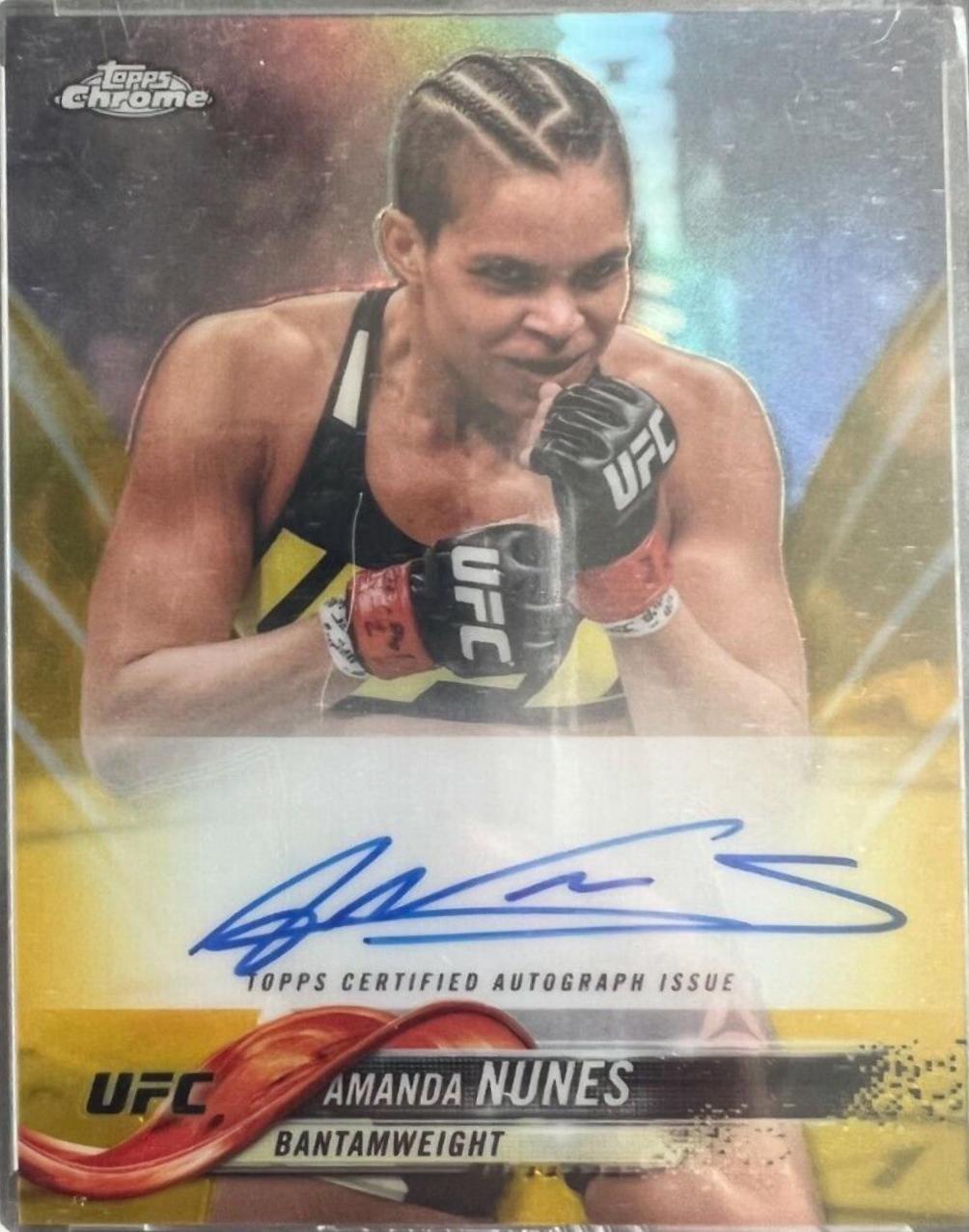 Amanda Nunes [Gold] #FA-AN