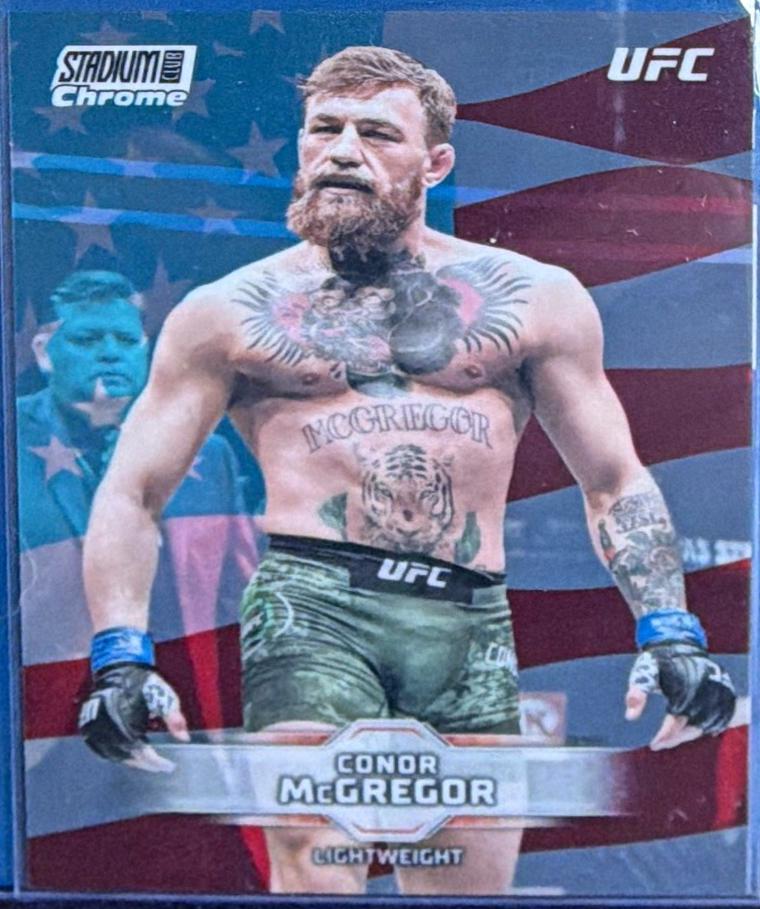 Conor McGregor [Red White Blue Refractor] #CB-5