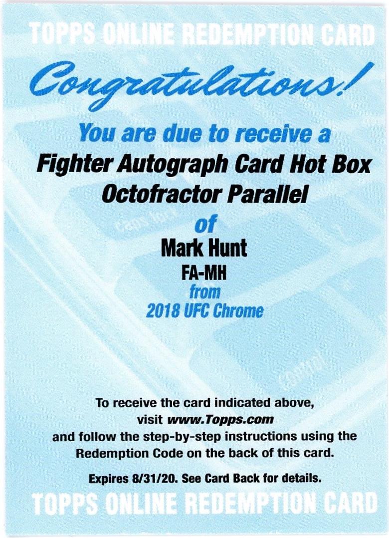 Mark Hunt [Octofractor] #FA-MH