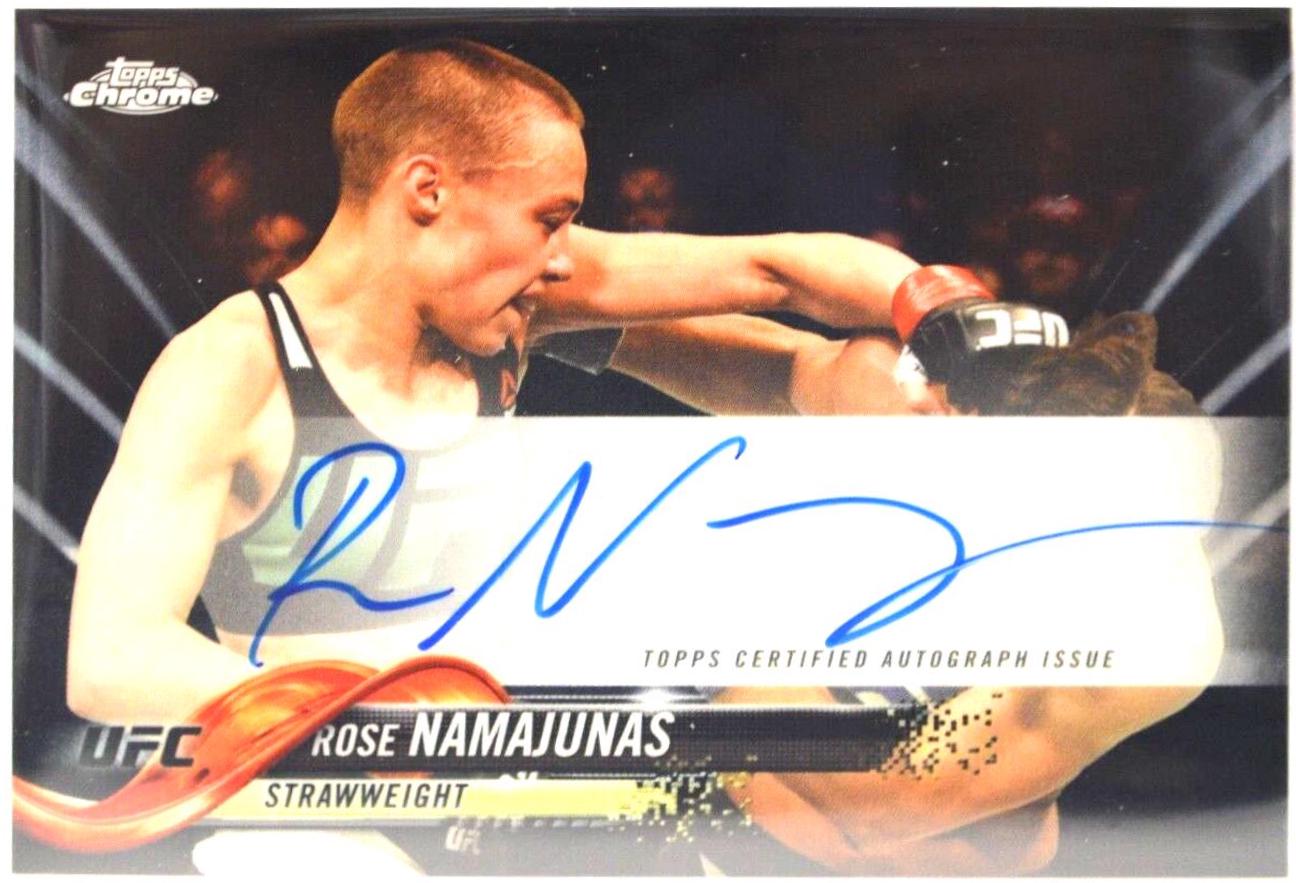 Rose Namajunas [Black] #FA-RN