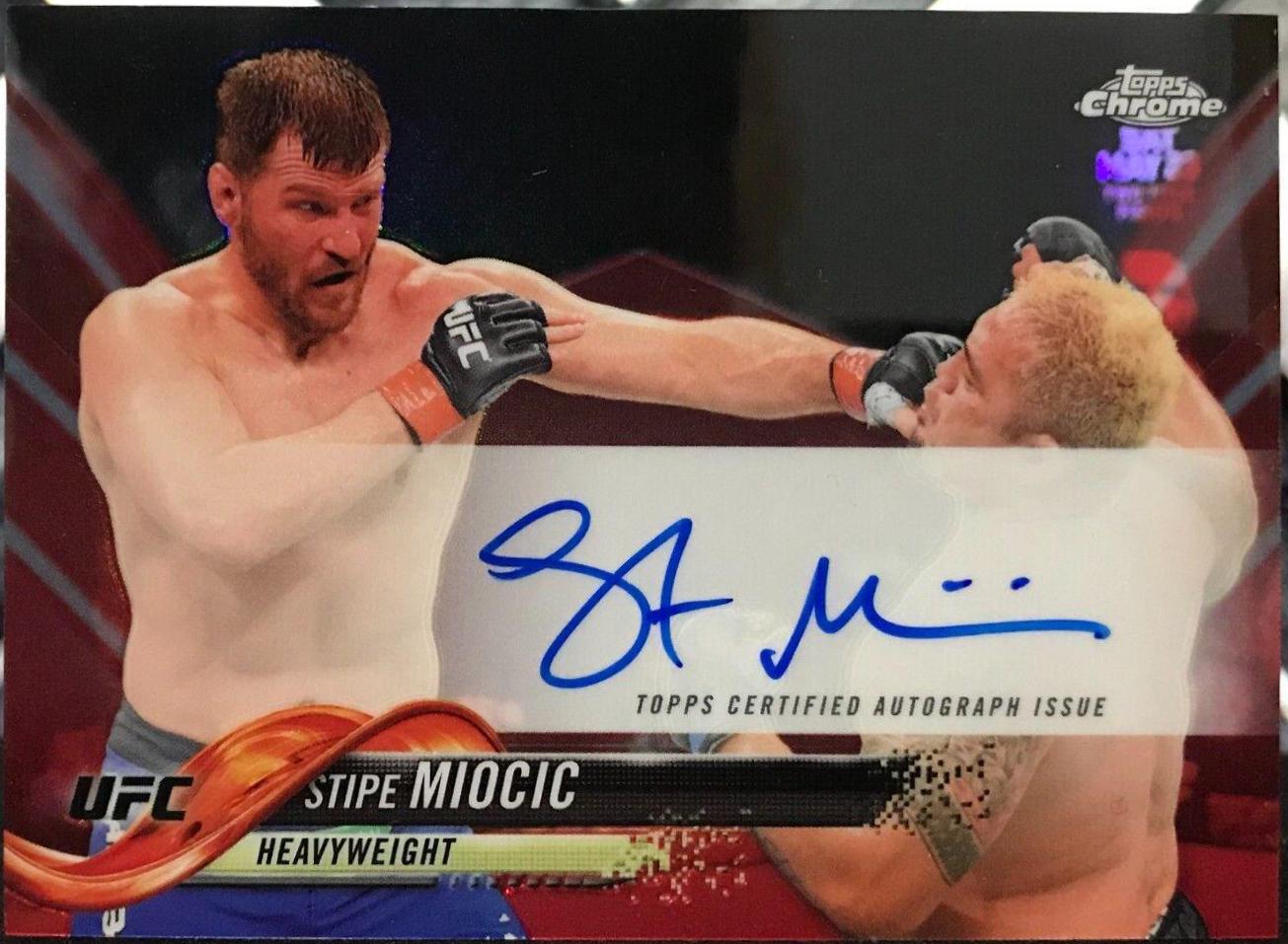 Stipe Miocic [Red] #FA-SM