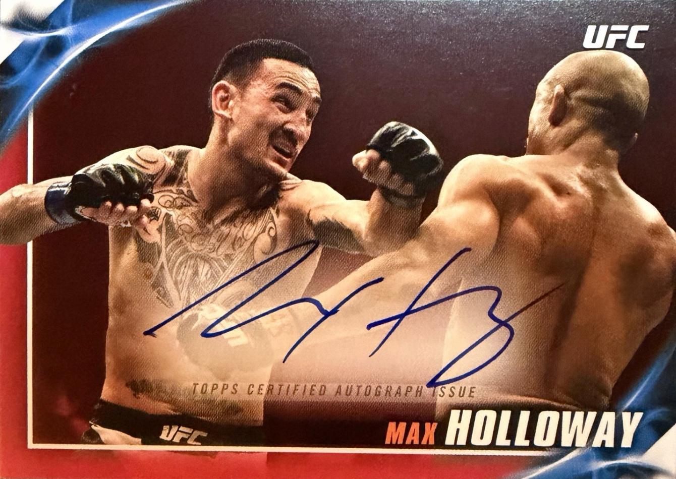 Max Holloway [Red] #KA-MH