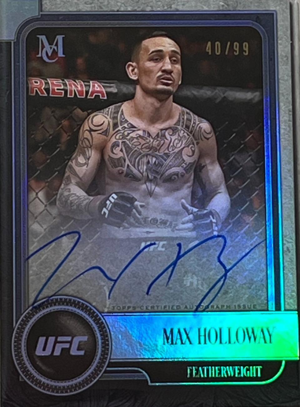 Max Holloway #MA-MH