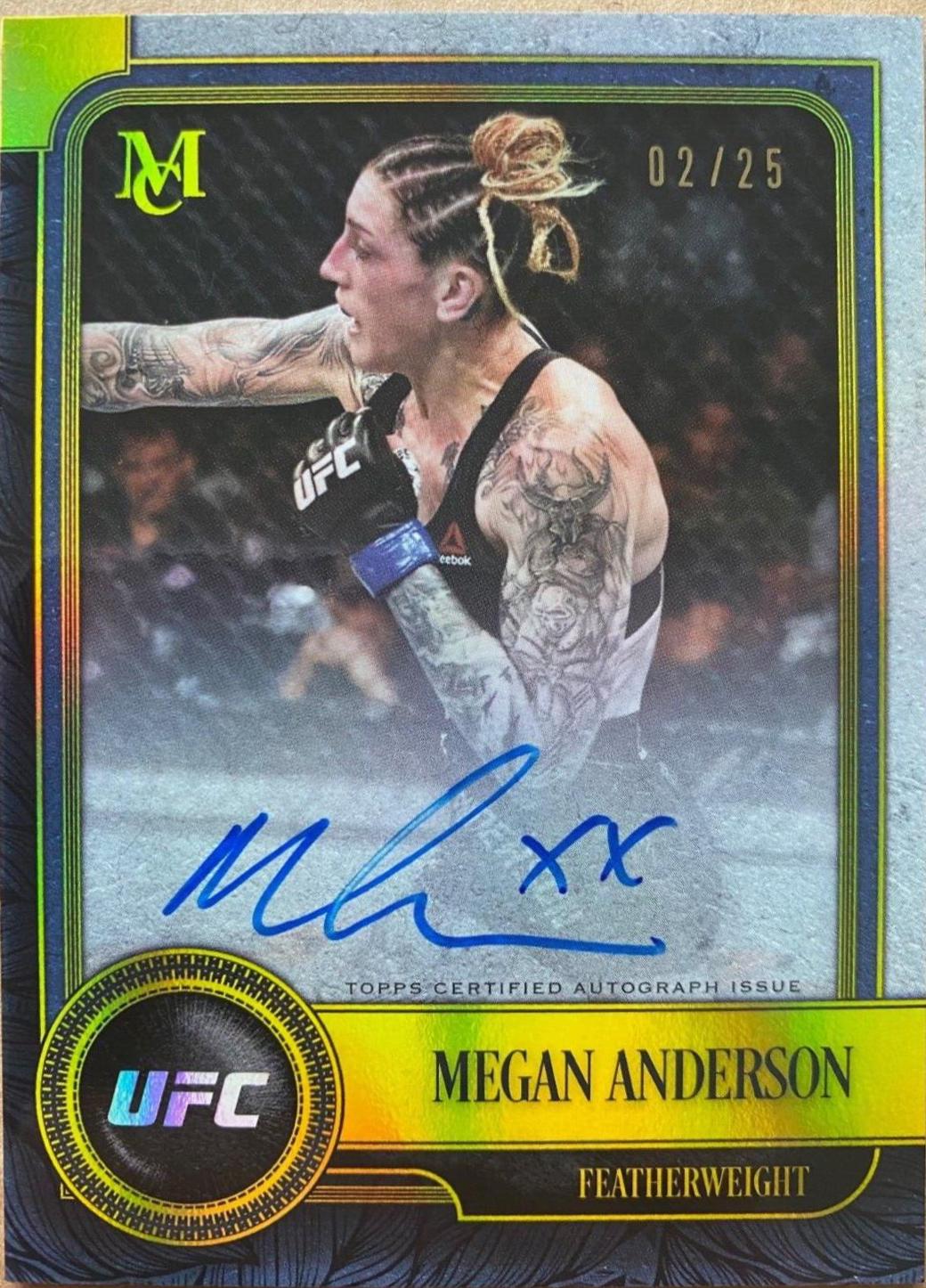 Megan Anderson [Gold] #MA-MA