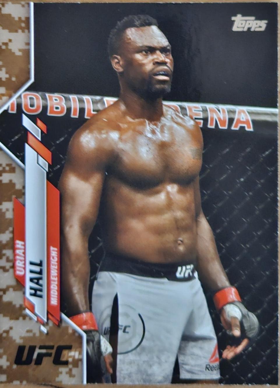 Uriah Hall [Camo] #24