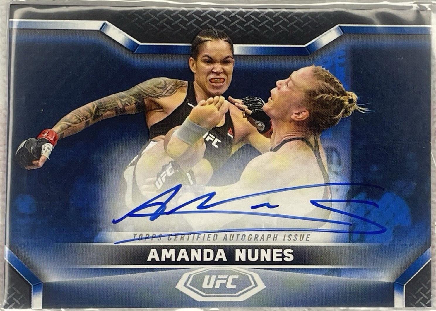 Amanda Nunes [Blue] #KA-AN