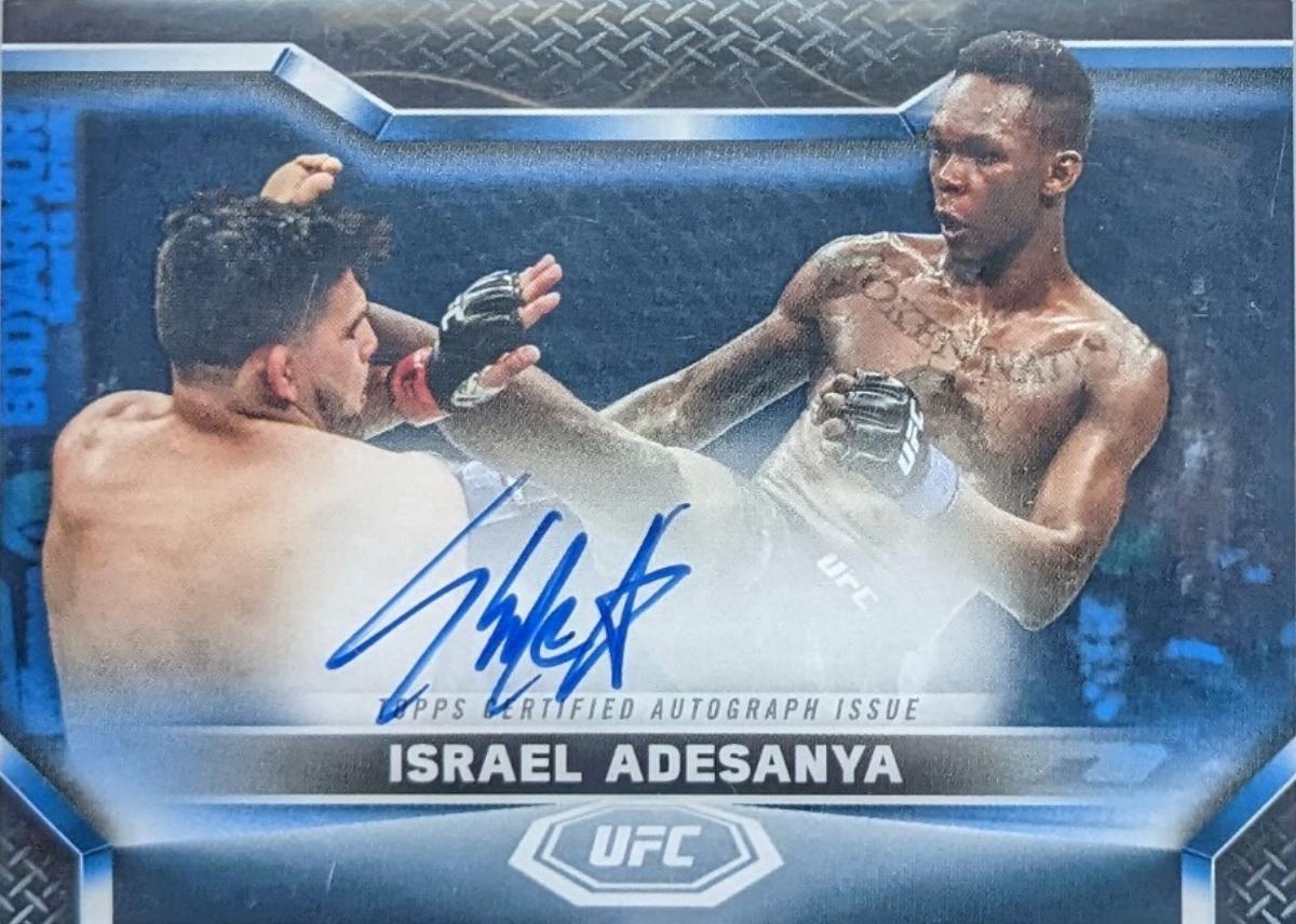 Israel Adesanya [Blue] #KA-IA