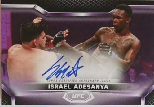 Israel Adesanya [Purple] #KA-IA
