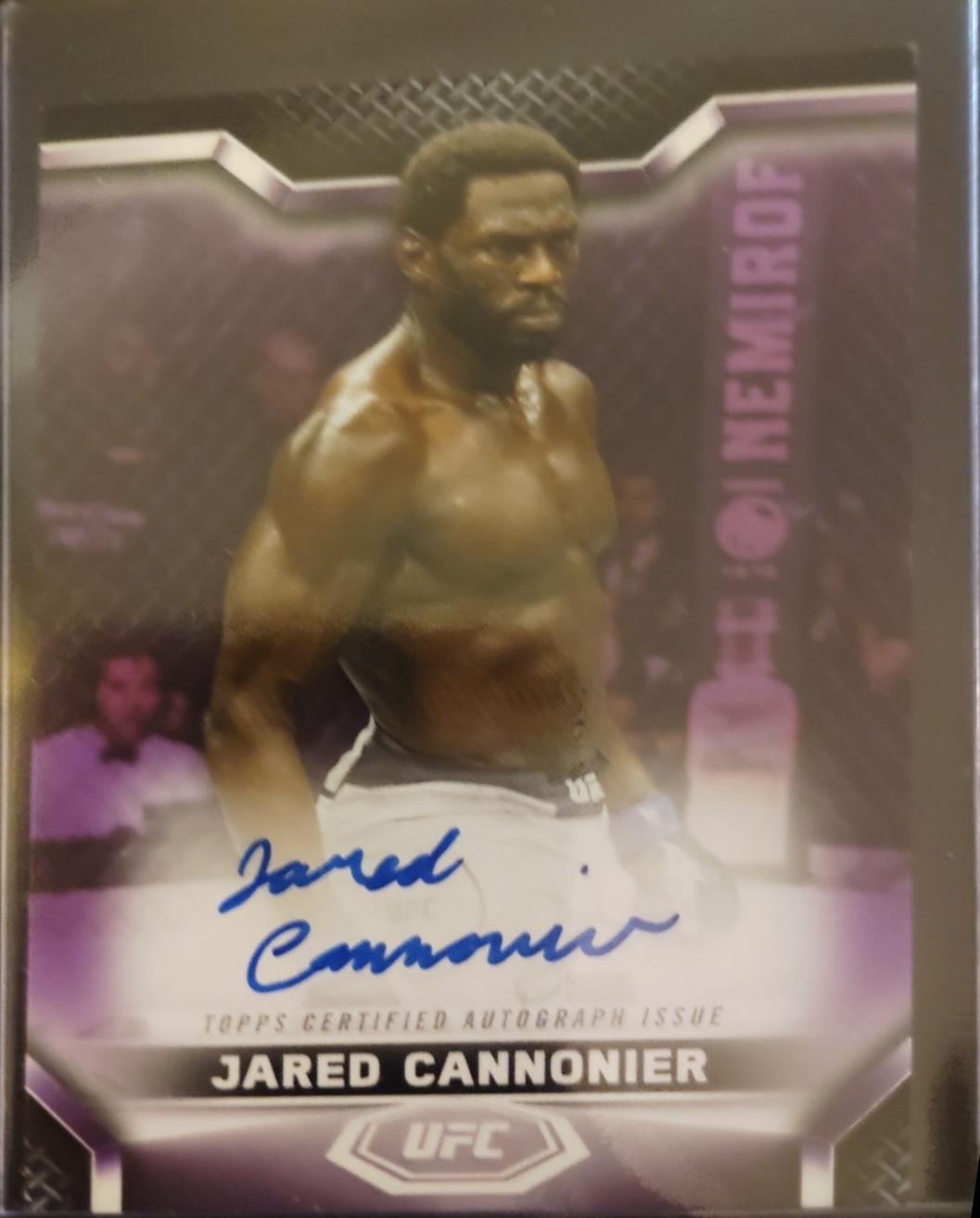 Jared Cannonier [Purple] #KA-JC