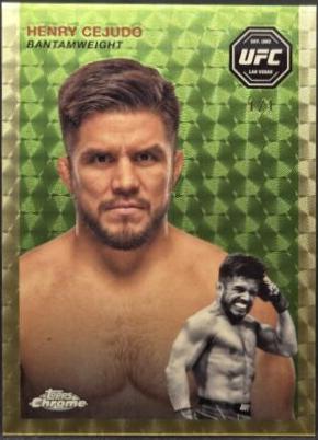 Henry Cejudo [Superfractor] #FFT-25