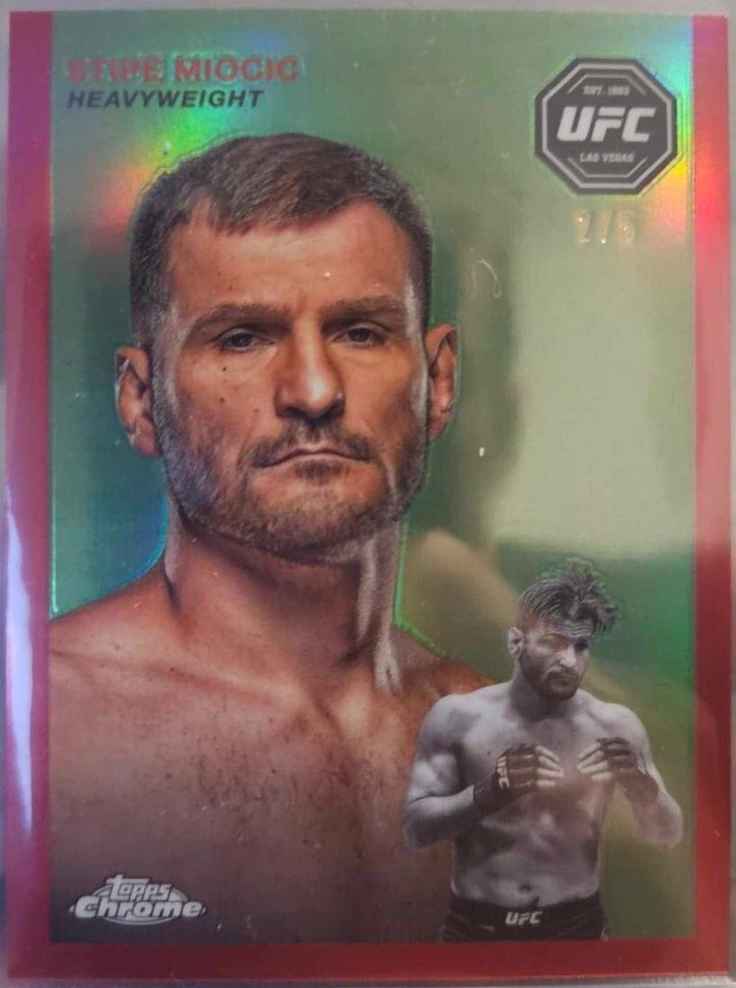 Stipe Miocic [Red Refractor] #FFT-7