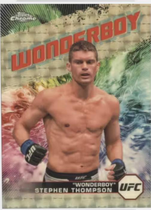 Stephen Thompson Wonderboy [Superfractor] #AKA-12