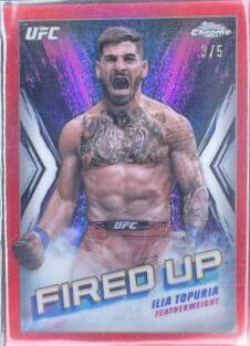 Ilia Topuria [Red Refractor] #FDP-22