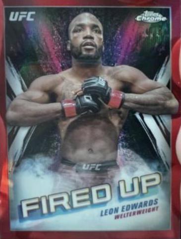 Leon Edwards [Red Refractor] #FDP-13