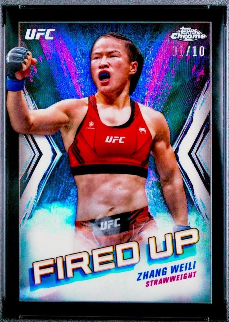 Zhang Weili [Black Refractor] #FDP-5