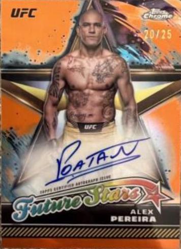 Alex Pereira [Orange Refractor] #FSA-APE