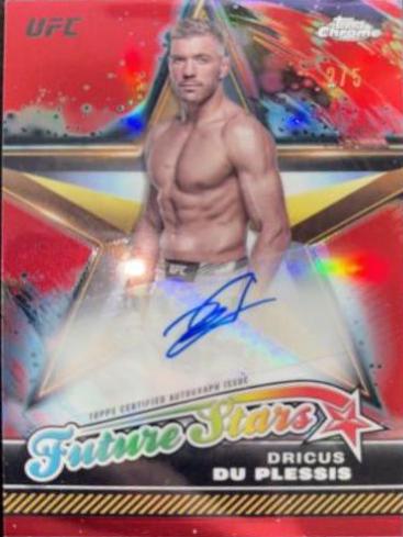 Dricus Du Plessis [Red Refractor] #FSA-DDP